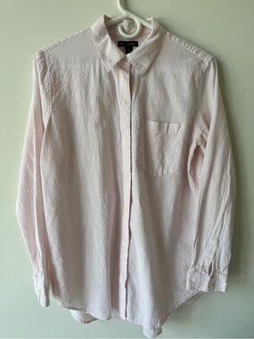 GAP Light Pink Button-Down Shirt